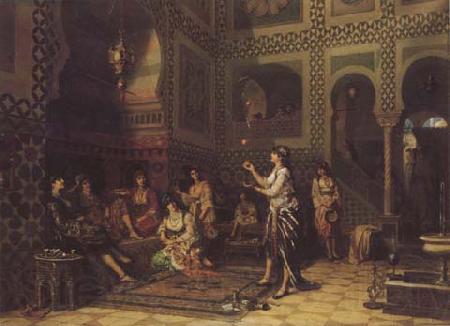 Jean-Baptiste Huysmans Les Chlaoucha au harem (Algerie) (mk32)